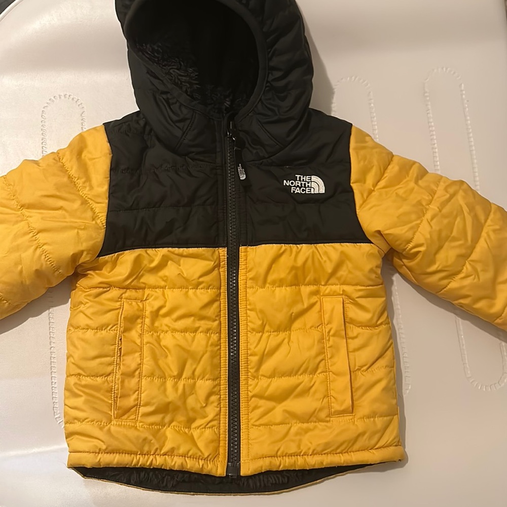 TheNorthFace reversible jacket. On Left side arm small stain.